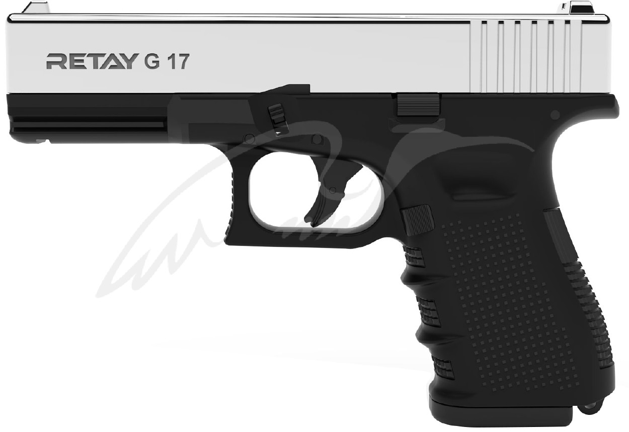 Стартовий пістолет Retay G17 (nickel)