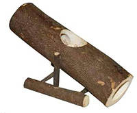 Деревянная качеля-цилиндр для грызуна Croci 25*11*12 см