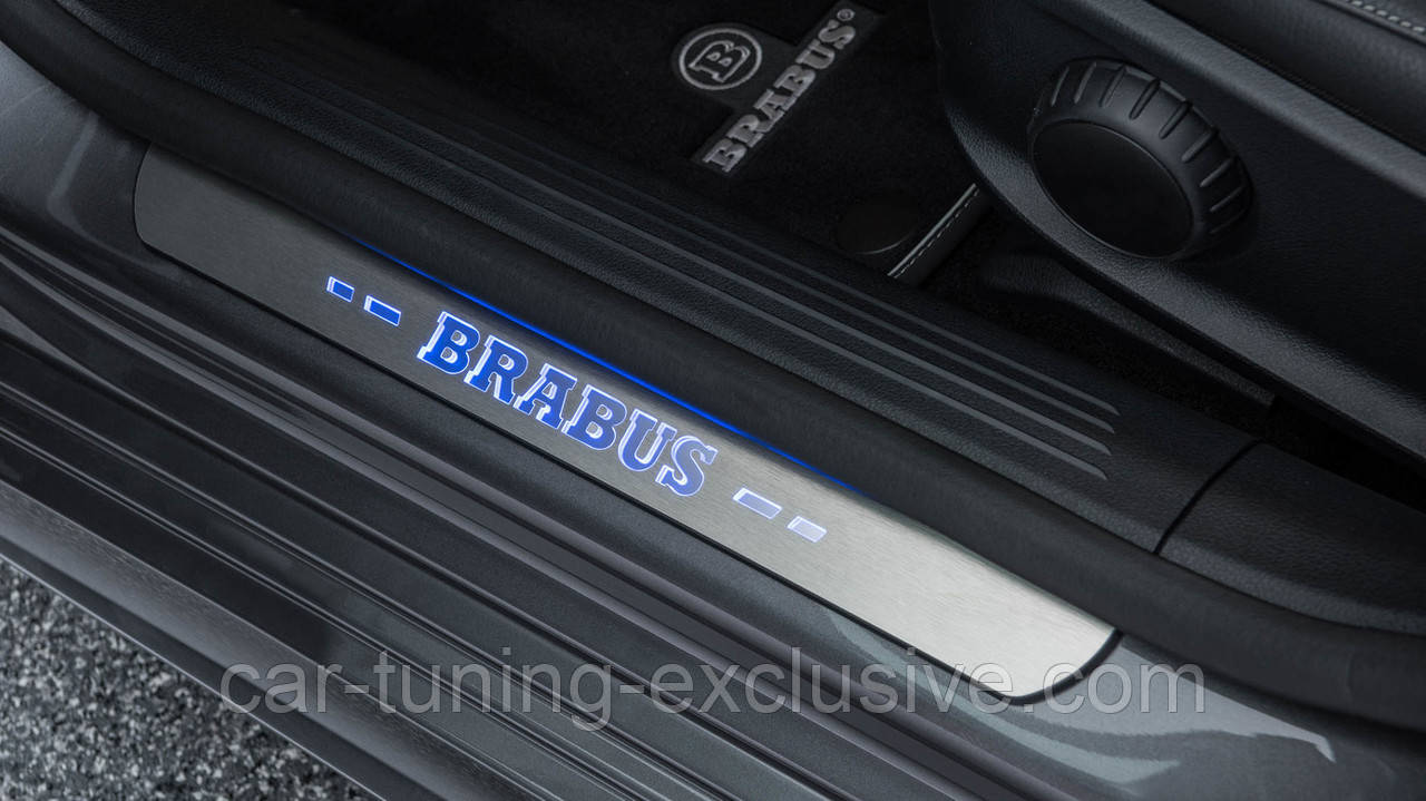 BRABUS door sills for Mercedes GLB-class X247