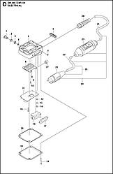 5 ЕЛЕКТРОВИКЛЮЧувач <unk> DM 400, 2020-06 бурильна машина Husqvarna <unk> алмазне буріння <unk>