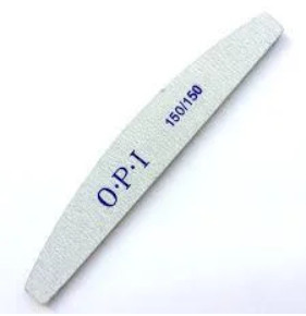 Пилка для нігтів сіра купол (місяць) O. P. I 150/150