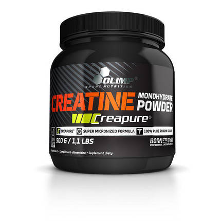 Креатин моногідрат Olimp Creatine Monohydrate Powder Creapure 500г, фото 3