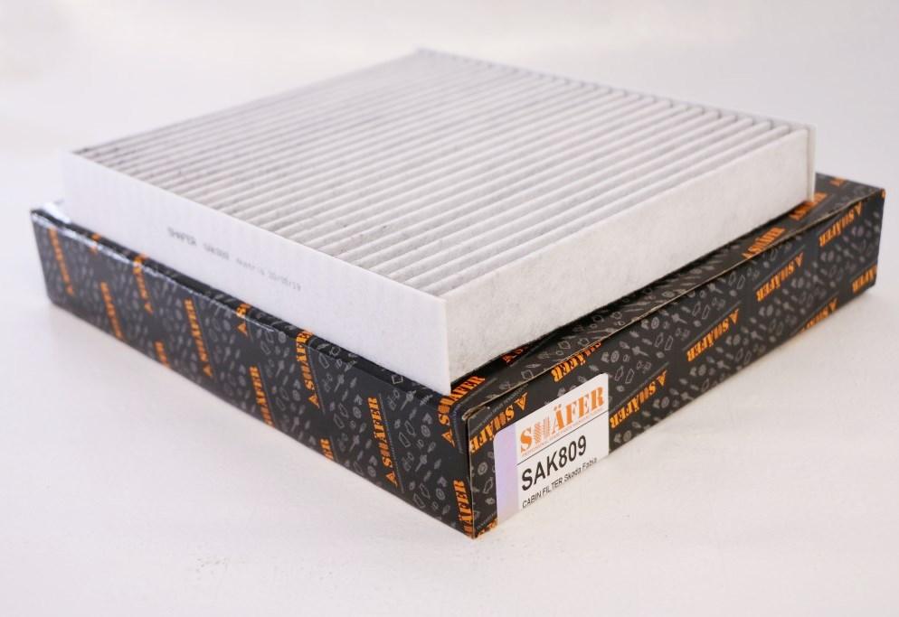 Фільтр салонний SHAFER SAK809 (SCT SAK291) Skoda Fabia 10-, VW Polo 10 - вугільний