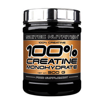 Креатин моногідрат Scitec 100% Creatine Monohydrate 300 г Без смаку, фото 3
