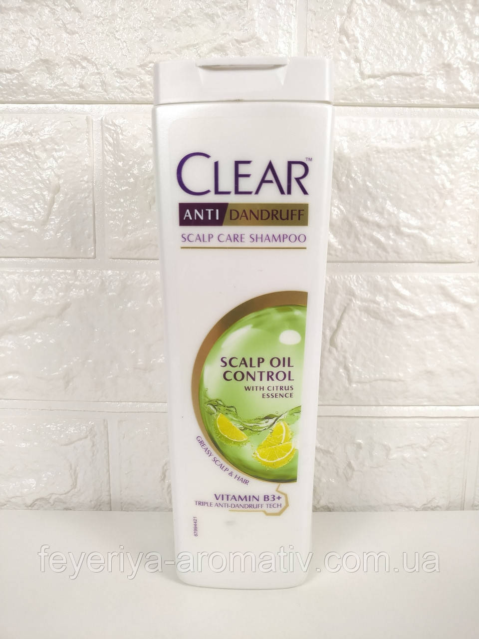 Жіночий шампунь проти лупи CLEAR Scalp Oil Control (догляд за шкірою голови), 400мл