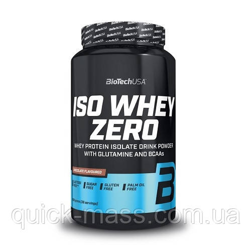 Протеїн без цукру Iso Whey Zero Biotech USA 908g