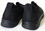 Універсальні чоловічі шкіра нубук зручні спортивні туфлі без шнурків на гумках Mante PRO!, фото 10