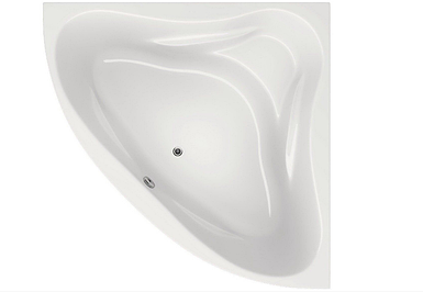 Ванна акрилова кутова SV PLAST 150x150 з ніжками + панель