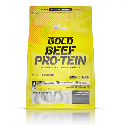 Яловичий протеїн Olimp Gold BEEF Protein 700 г Печиво з кремом, фото 2