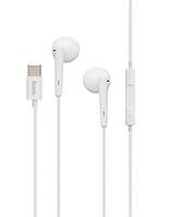 Навушники з мікрофоном Hoco L10 Type-C Білі