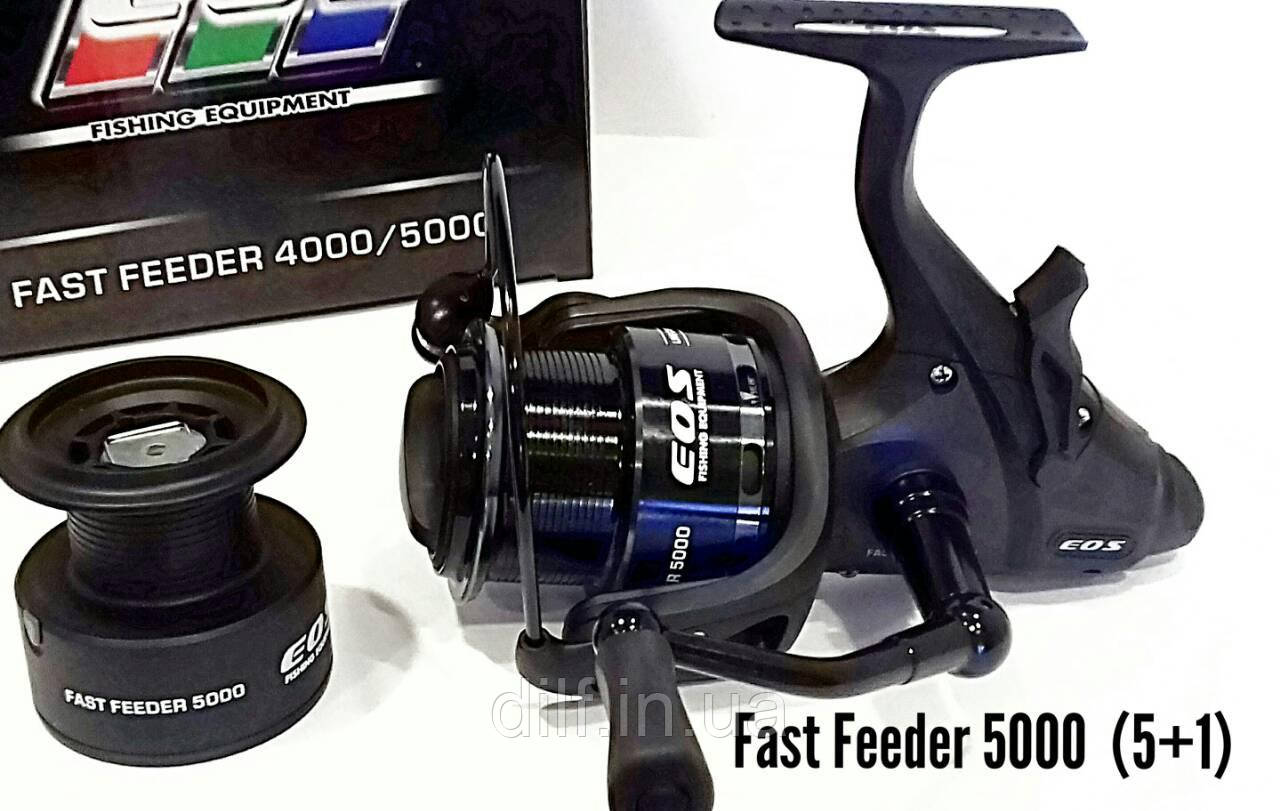 Котушка EOS Fast Feeder 4000 5+1 (фідерна з бейтраннером)