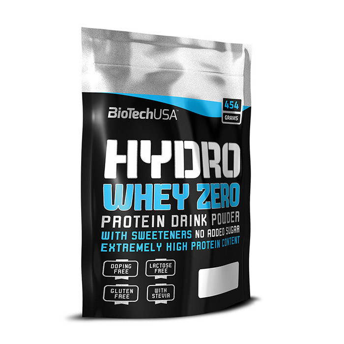 Гідролізат сироваткового протеїну (білка) BioTech Hydro Whey Zero 454 г