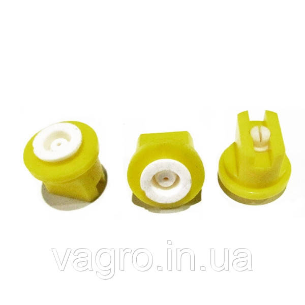 Розпилювач щілинний 02 жовтий Lechler Німеччина кераміка