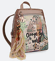 Городской женский рюкзак Anekke Natural printed rucksack из коллекции Jungle, AN30715-18JUS