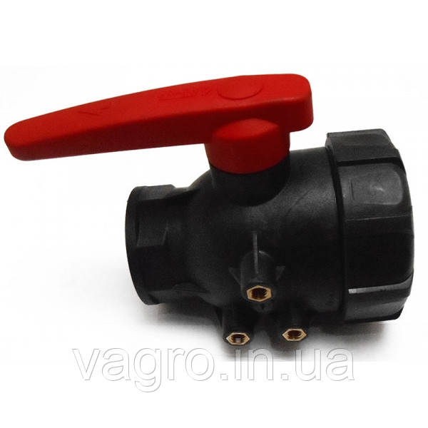 Кран 2-ходовий різьба мама-мама G1 1/2' Arag, Італія