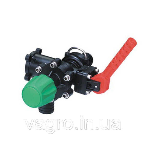 Гл. редук. клапан ручний з регулятором тиску розподільника 180 л 20Бар Arag, Італія