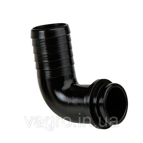 Штуцер кутовий 90град шланг Д=40 мм, гайка барашкова G2 кільце упл. G10071 Arag, Італія