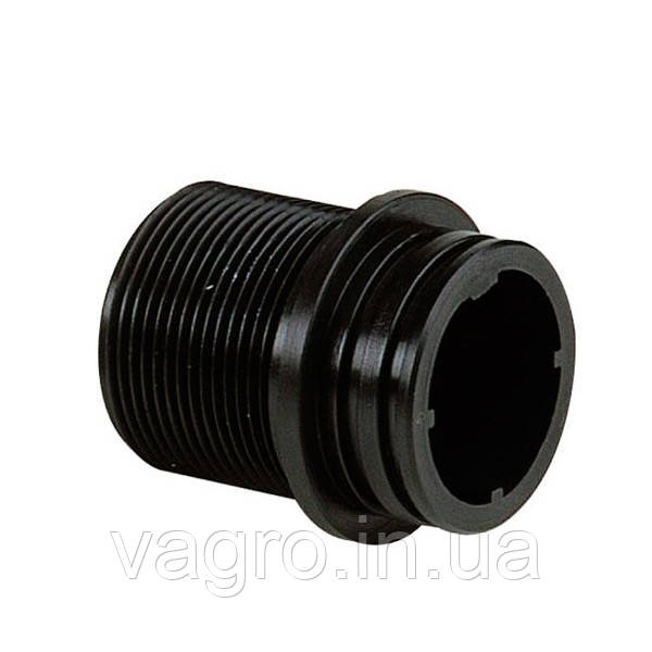 Патрубок прямий муфта різьба зовнішня G1 1/4, гайка G1 1/2 Arag, Італія