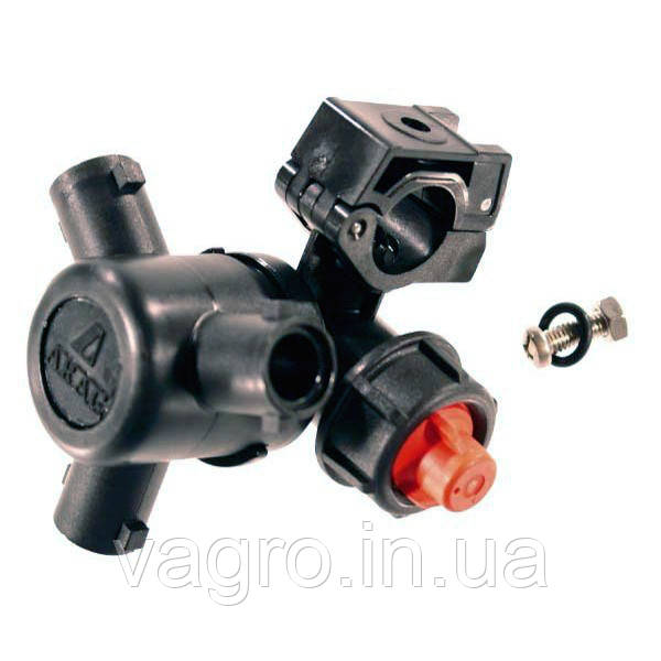 Форсунка на хомут Ф3/4' Ду=26,9 мм 3 розпилювачі Arag, Італія