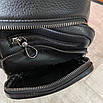 Шкіряна нагрудна сумка-слінг H.T leather, фото 7