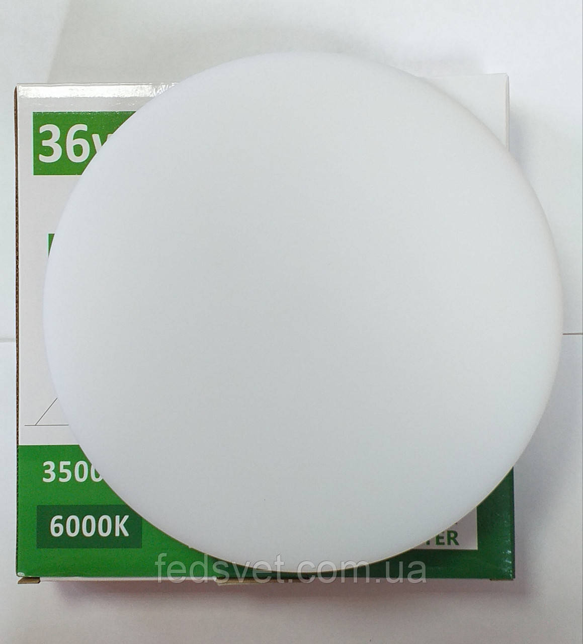 Світлодіодний світильник коло AVT-ROUND ESTER 36Вт 6000К 3500Лм, фото 1