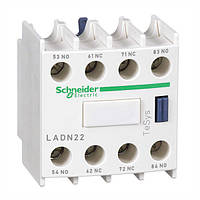 Блок дополнительных контактов 2НО+2НЗ Schneider Electric LADN22