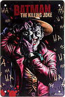 Металева табличка / постер "Бетмен (Джокер) / Batman (Joker)" 20x30см (ms-001921)