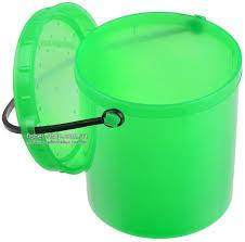 Баночка відро для червя