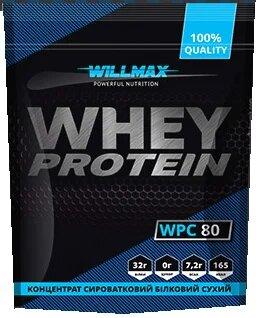 Концентрат сироваткового протеїну (білка) Willmax Whey Protein 80 920 гр без смаку