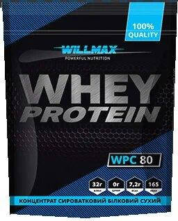 Концентрат сироваткового протеїну (білка) Willmax Whey Protein 80 920 гр без смаку, фото 1