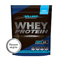 Концентрат сывороточного протеина (белка) Willmax Whey Protein 65 1 кг хит продаж