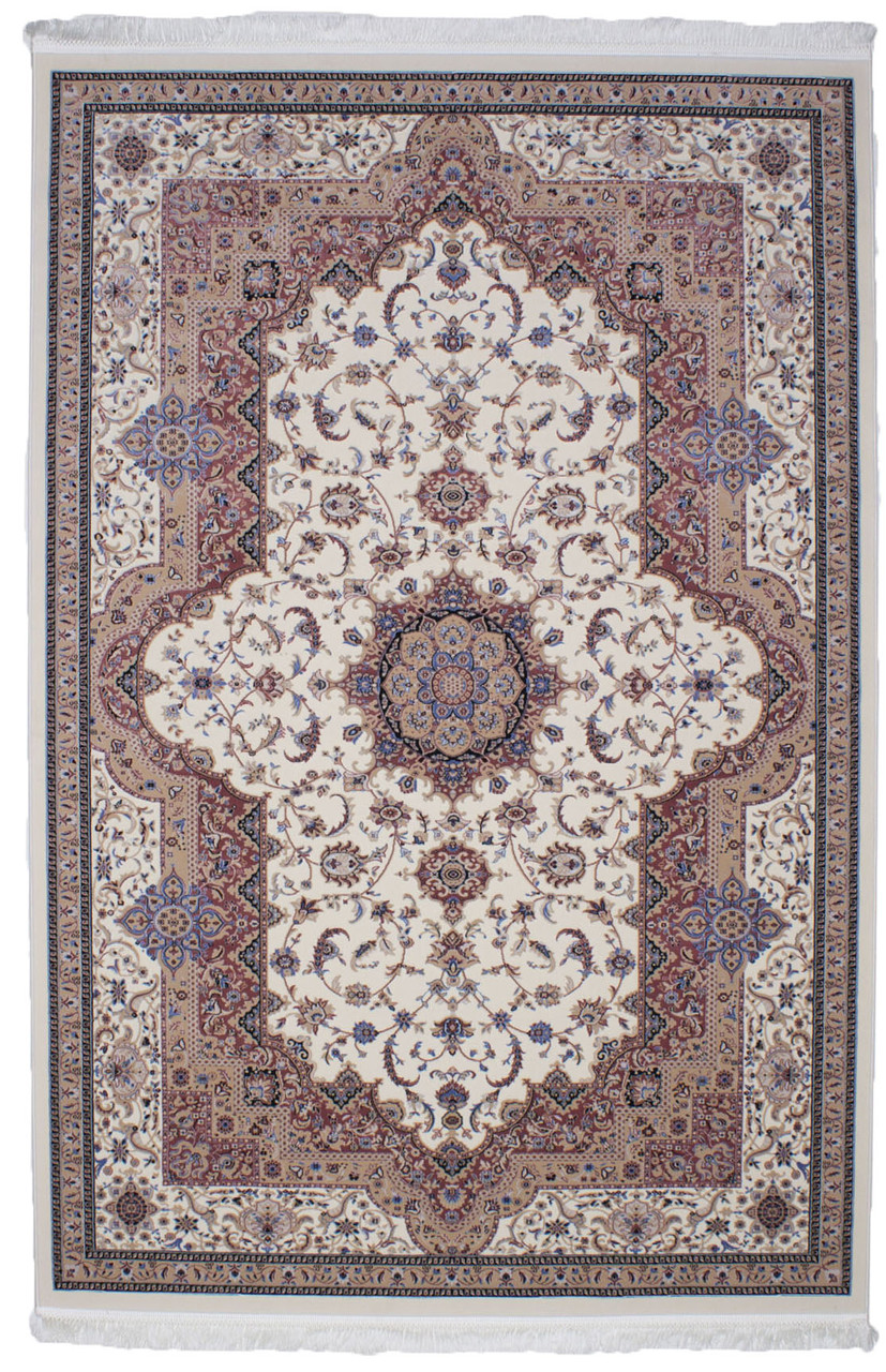 Ковер SHAHNAMEH 8846A 2Х3 Белый прямоугольник