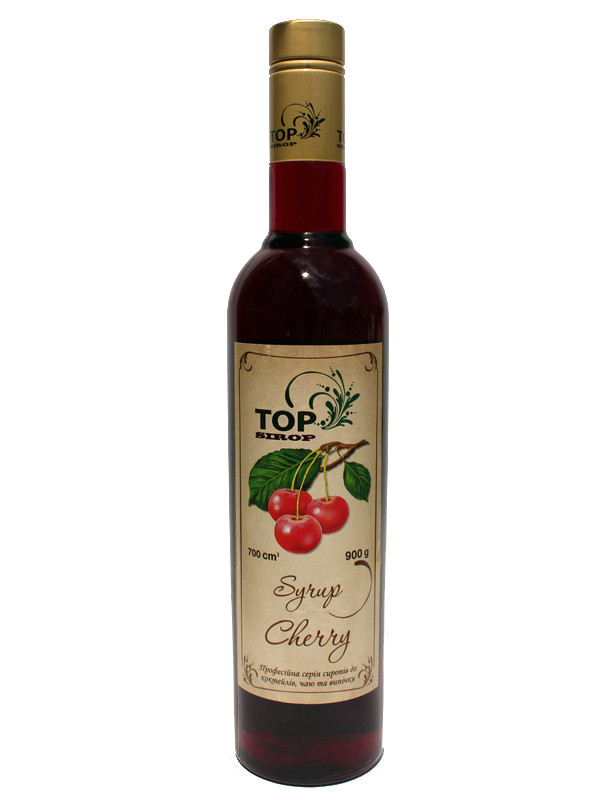 Сироп Вишневий ТМ Top Sirop 900 гр