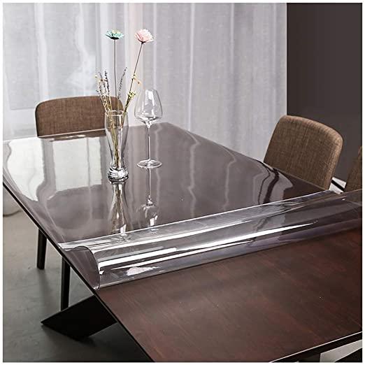 Силіконове м'яке скло Прозора захисна скатертина для столу і меблів Soft Glass (2.5х1.0м) товщина 1.5 мм, фото 1