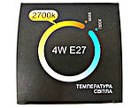 Світлодіодна лампа Filament EGE LED 4w A / PG 95 модель ТВ013А, фото 6