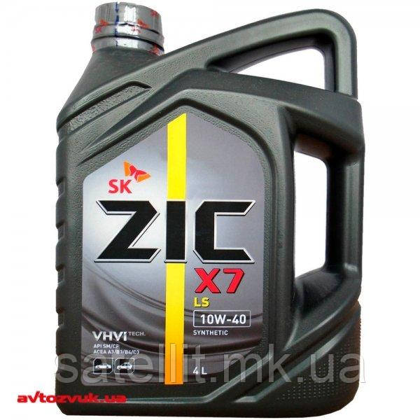 Олива моторна ZIC X7 LS 10W40 (1 л.)