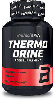 Жироспалювач BioTech Thermo Drine Complex 60 капс Для зниження ваги, фото 2