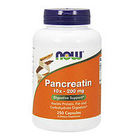 Панкреатин NOW Foods Pancreatin 250 капсул