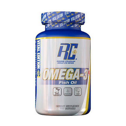 Омега 3 Ronnie Coleman Omega Fish Oil 120 капс, фото 2