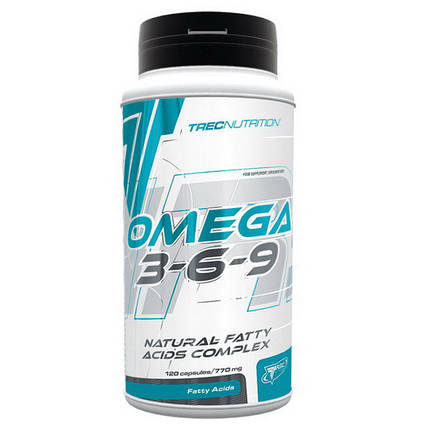 Омега-3-6-9 Trec Nutrition Omega 3-6-9 120 кап, фото 2