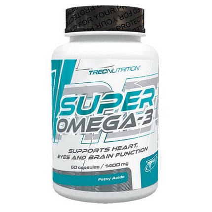 Омега-3 Trec Nutrition Super Omega-3 60 капс Жирні кислоти, фото 2