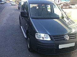 Пороги на Volkswagen Caddy 2004-2010 Сома (точка овальна)