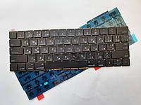 Клавиатура для ноутбуков Apple Macbook Pro 13.3" A1706, 15" A1707 черная с подсветкой (американская) UA/RU/US