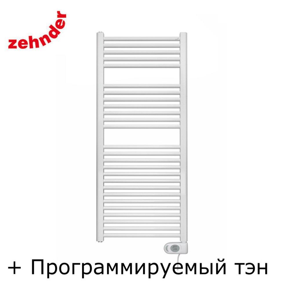 Полотенцесушитель електричний Zehnder Aura 500 x 1226, білий з програмованим теном