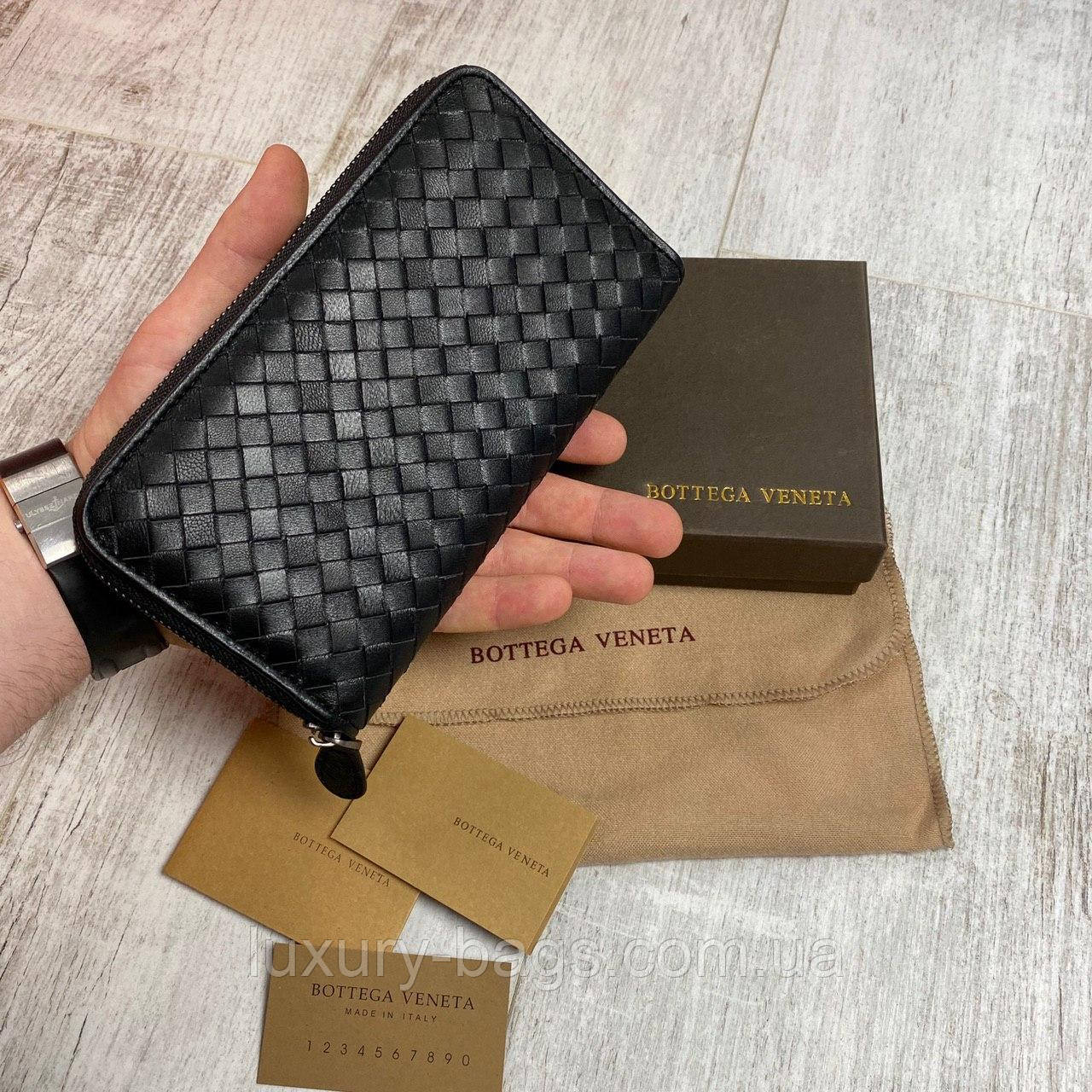 Шкіряний гаманець Bottega Veneta