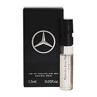 Оригінальний пробник туалетної води MERCEDES-BENZ Man Grey 1,5ml, східний пряний аромат для чоловіків