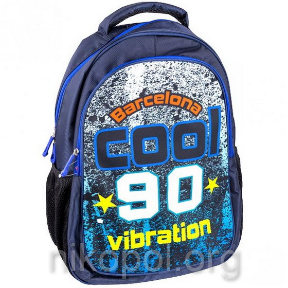 Рюкзак шкільний California "M" Cool 90 Vibration, ортопедичний, 42х29х16см.
