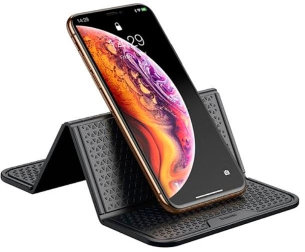Тримач-підставка універсальна BASEUS Folding Bracket Antiskid Pad, чорна