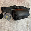 Чоловіча шкіряна бананка H.T leather, фото 5