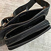 Чоловіча шкіряна бананка H.T leather, фото 7